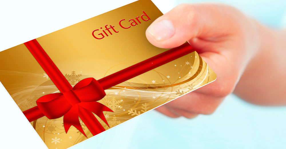 holiday gift card