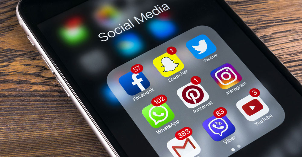 social media smartphone apps