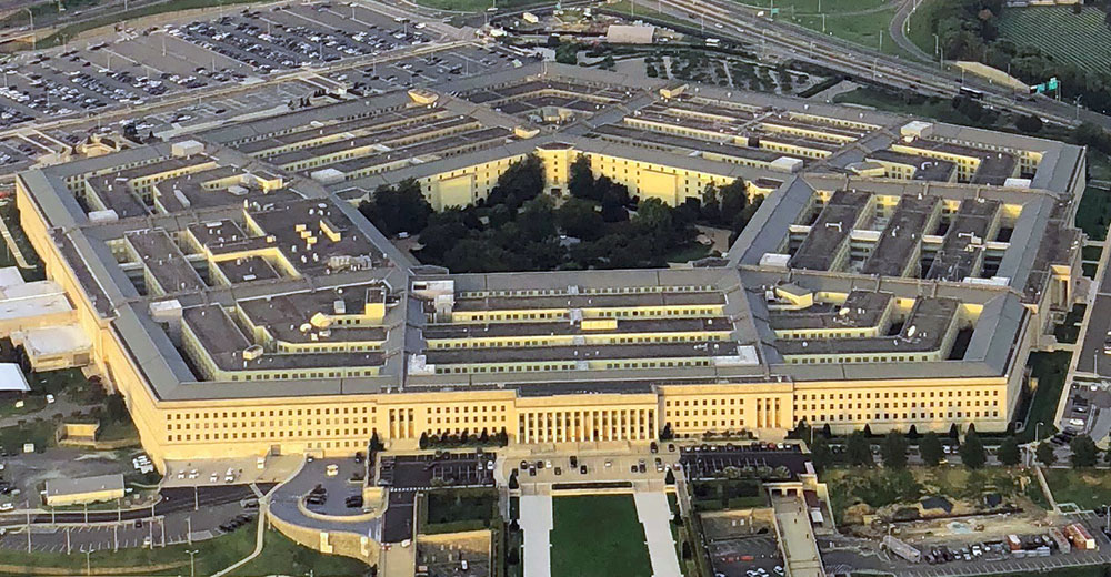 The Pentagon building in Washington, D.C.